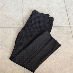 Kenneth Cole New York Black Textured Pantsuit